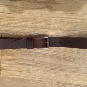 Roots oil tanned harness leather belt size 36